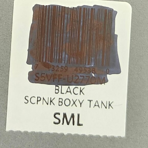 Eileen Fisher Women's Black High-Low Boxy Tank Top Size XS & S - Picture 7 of 7